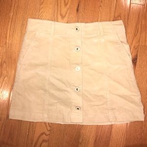 forever 21 khaki skirt!